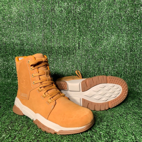 TIMBERLAND MENS CITYFORCE NUBUCK LEATHER BOOTS - Picture 6 of 6